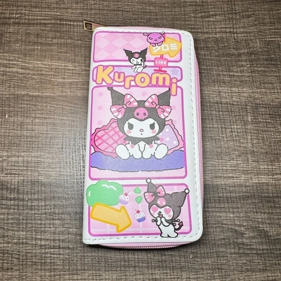 Kuromi Pink Wallet - Picture 1 of 5